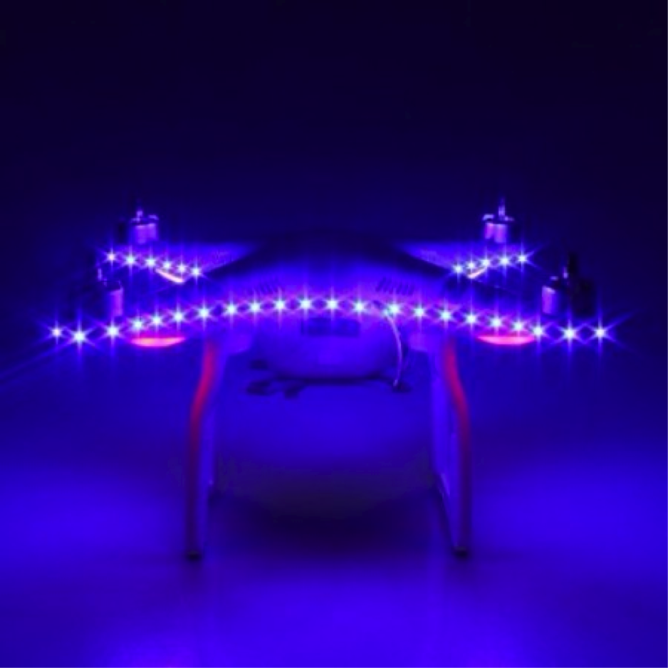 lights drone training