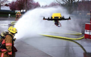 drones helping firefighters