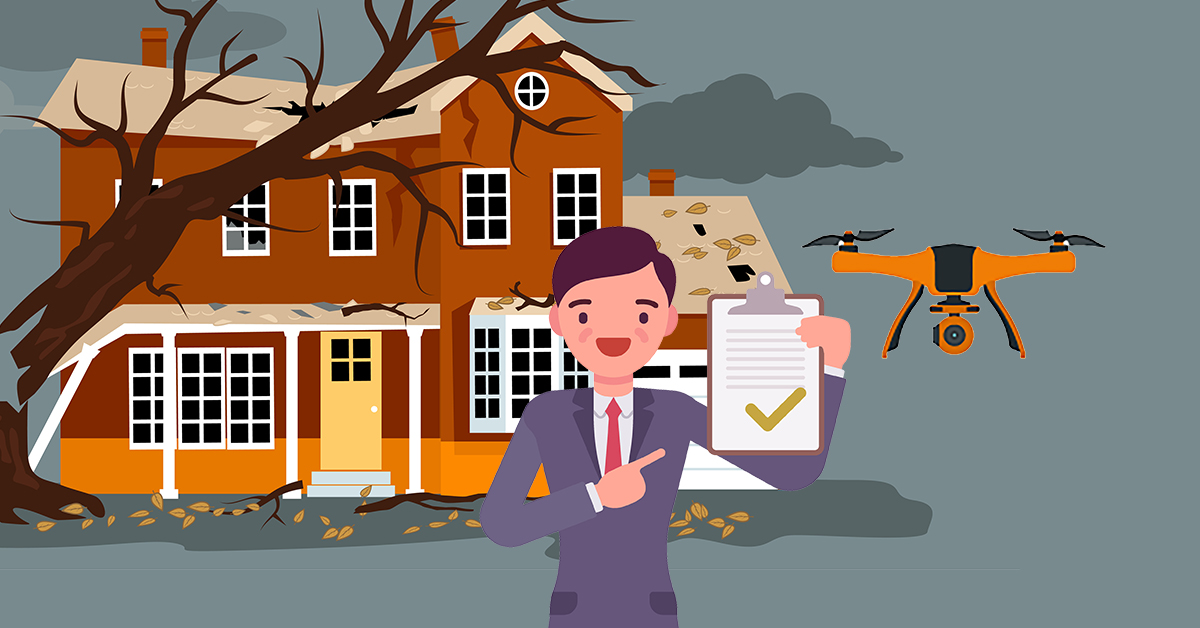 Insurance claim adjusters are using drones during inspections. But not to worry, drones aren't replacing insurance adjusters!