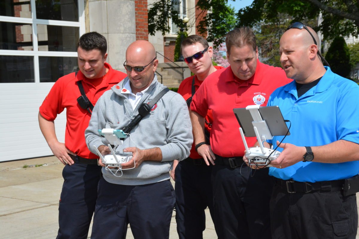 drone training for fire