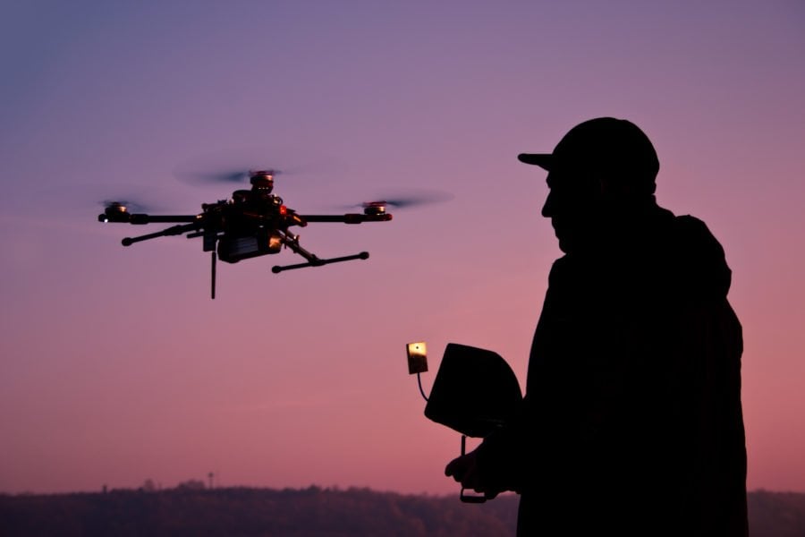 Night Operations Drone Training