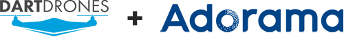 DARTdrones & Adorama logo